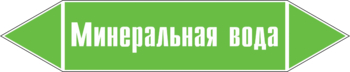Маркировка трубопровода "минеральная вода" (пленка, 126х26 мм) - Маркировка трубопроводов - Маркировки трубопроводов "ВОДА" - Магазин охраны труда ohranatruda-shop.ru